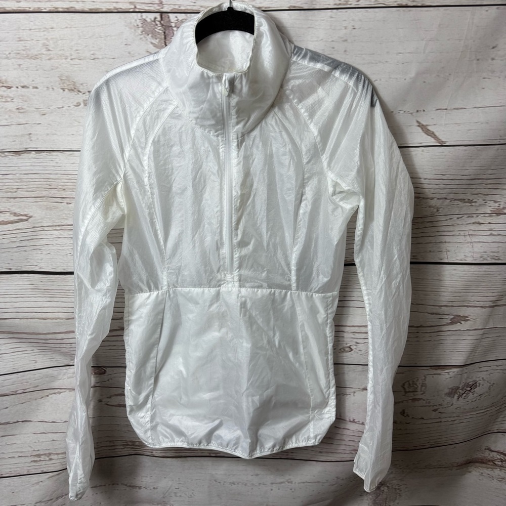 Lululemon Run With It Jacket White Size 4 - Picture 7 of 10